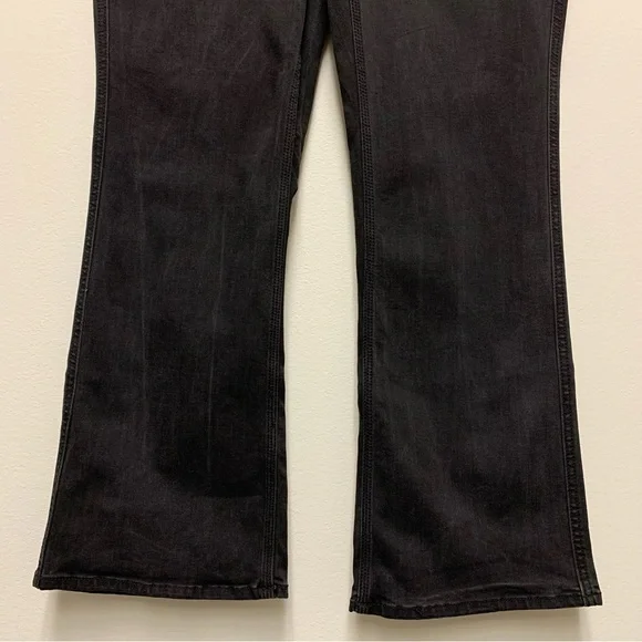 Carhartt Original Fit Jasper Bootcut Jeans‎ Size 14 Regular Black Stretch 100649 - Picture 4 of 11
